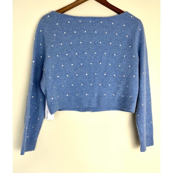 NWT Reformation Nathalia Regenerative Wool Crop Cardigan (size XL) - Picture 9 of 10